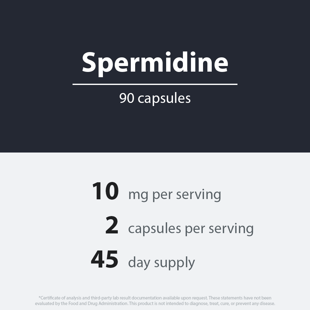 Spermidine 10mg Capsules